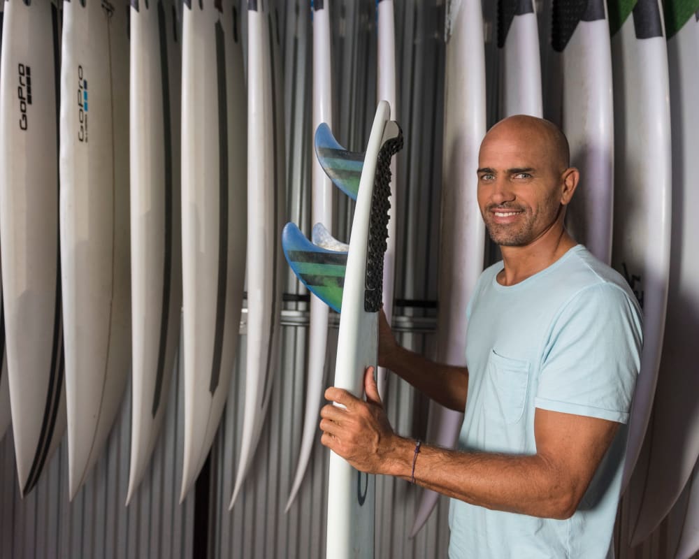 Kelly Slater Partners with StorQuest Self Storage as an Ambassador